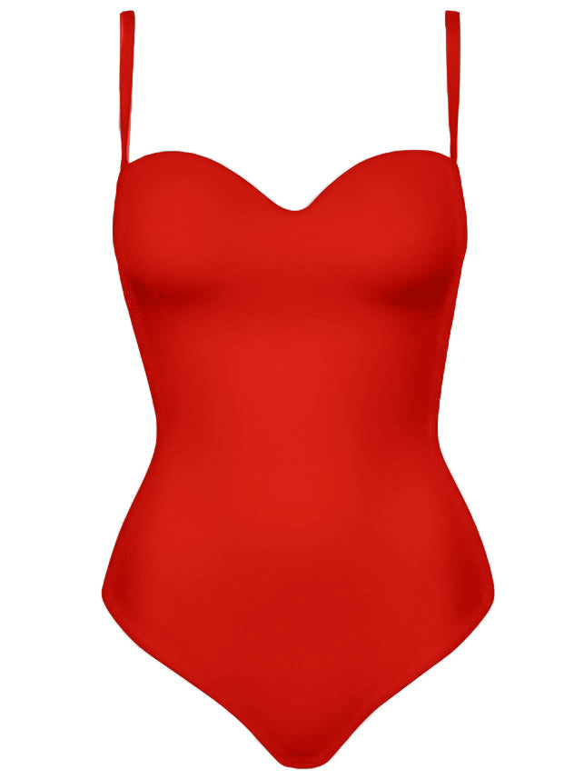 Only 25.19 usd for Doctored Form Shapewear Bodysuit - Red No. 124
